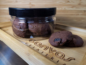 Chocolate Raisin Cookies