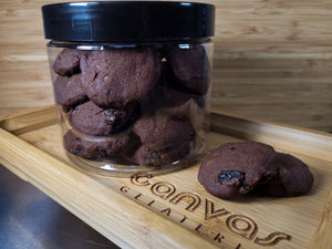 Chocolate Raisin Cookies